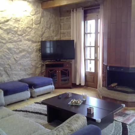 Chalet Red Stone House